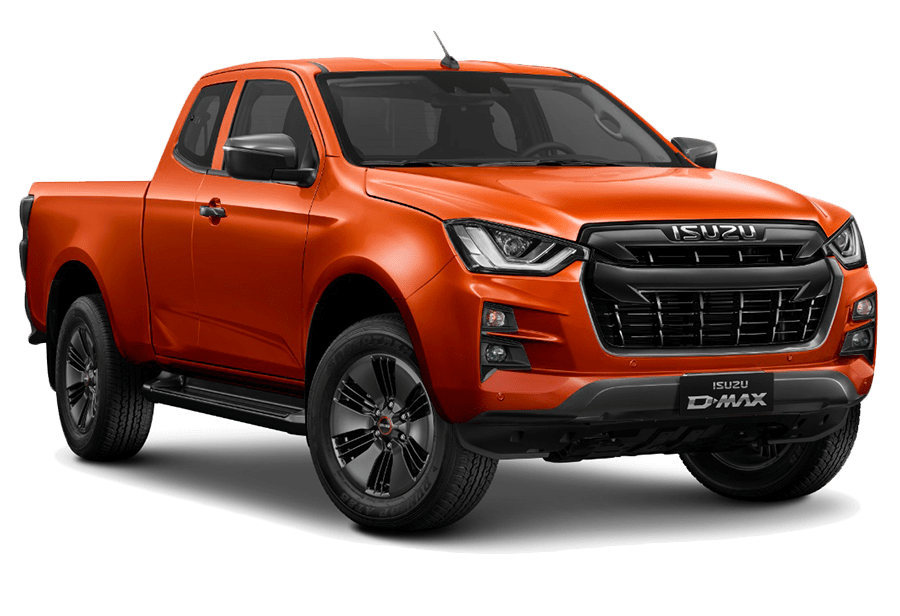 ISUZU D-Max Valencia orange Metallic front SPACE N60FF