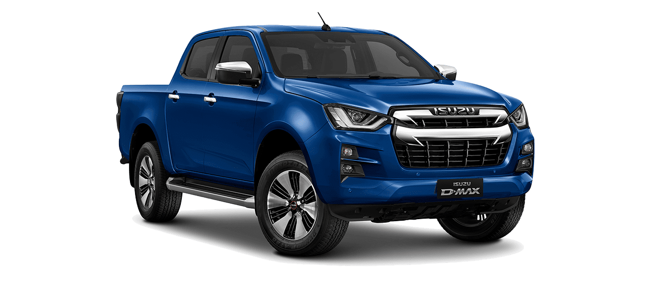 ISUZU_D-Max_N60F_Front_3:4_Sapphire Blue Mica
