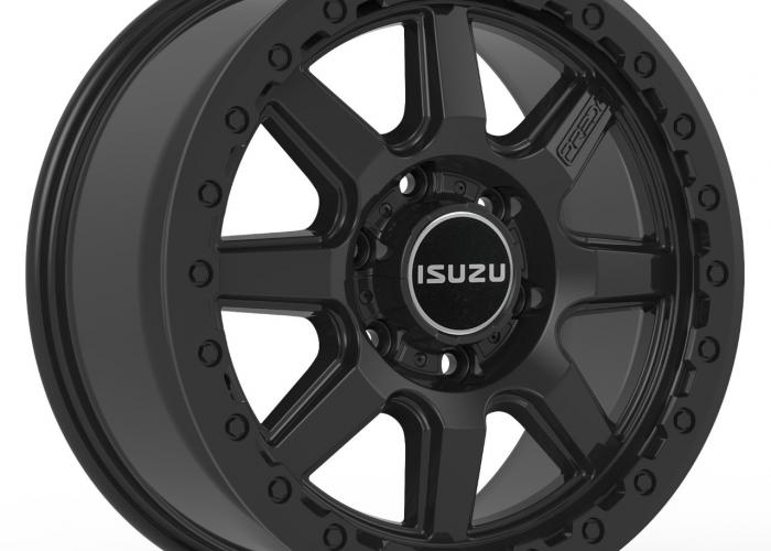 Black off road wheel 18X7,5